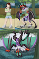 Squeak Chocolate (Noivern Pooltoy Transformation) by AlsoFlick