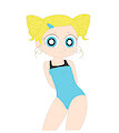Miyako/Bubbles on Leotard by YumiDarkwatch