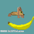 My Bat with a Banana for Scale