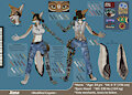 Xena Ref Sheet - SFW - No Jacket