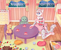Tea Party Setup