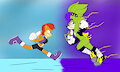 Sonia Acorn vs Lightning the Tenrec