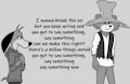 Say Something by DoggieDreemurr92