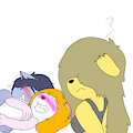 A threesome...? by StellaDaDog