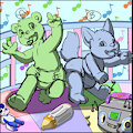 [Open Ongoing] YCH - Double Dancing Fun by Bluepaw