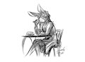 Cafe Sketch by ShutterBug by LeScarletSinger