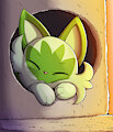 Cat nap by OtakuAP