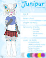 Junipur's reference sheet by Junipurlynx
