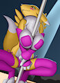 Nightclub Renamon~ by creatiffy