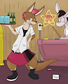 'Last Chance Bar' Waitress by KelvinTheLion