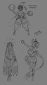 2541 Fanwork - Character Doodles I