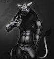 Tauros in all black by Loxchi