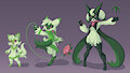 Evolution: Sprigatito by JoVeeAl