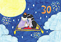 Happy 30th Anniversary, Aladdin by KatarinaTheCat18