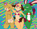 Bikini Buddies (by Linkina)