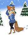 Annette in Her Winter Outfit