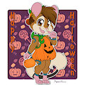 Halloween Sticker (by Malachyte) by LachlanCiar