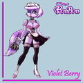 Digital Colored Violet