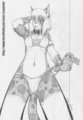 Geno is swimsuit