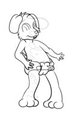 Random Puppy-Babyfur by RedPandaRolo