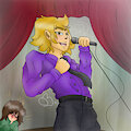 Brian Stells as a singer by Chinqmax