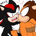 Wild girls kiss