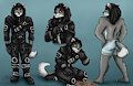 Iron Wolf (character Sheet Commission)