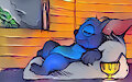 Stitch Chilling by StitchyBoo