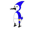 Mustached birdie.