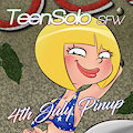 Base Pinup Fanart for Finalwizard9 by tiNto
