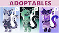 FELINE ADOPTABLES by Weesmeet