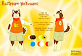 Rustypaw Nekogami Ref Sheet 2022 by laserbolt24