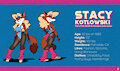 Stacy Kotlowski: 2022 Model Sheet by FoxPop
