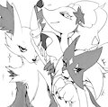 Waifu starter Trio by PIKATIVE