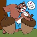 Giant Nuts by zenia