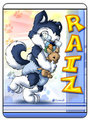 Raiz Wolf Tag