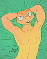 shirts off in the sheets by heckfrog