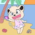 Seashell Otter -By Mouffetter-