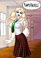 Commission: Hallie Shouting by Danaume