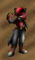Tremor the Wolverine by AzureTheGamerKobold