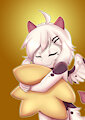 Shia Hugging Her Pillow by PrincessTwi