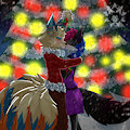 Under the mistletoe