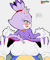 Commission: Sonic & Blaze by Pepamint0