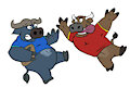 Rugby Bulls by ilbv
