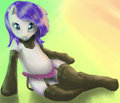 turning Tricks oc pony by RosalieFerret