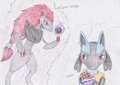 Lucario's chocolate addiction