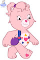 True Heart Bear Vector