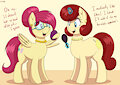 Golden Brooch and Posey Shy