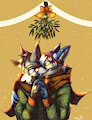 Misteltoe Licks by Moonchild1307