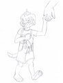 Starry Eyed Pup Adopt - Sketch